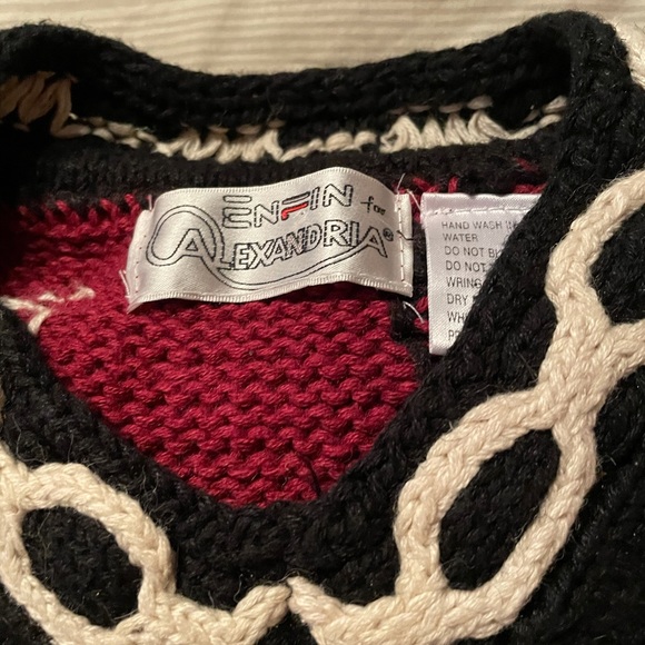 Enfin for Alexandria, Cotton Knit Sweater, Size S - Picture 3 of 5